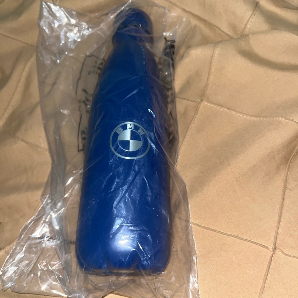 BMW Navy Blue Insulated Water Bottle